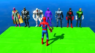 GTA 5 Epic Ragdolls | Spider-Man Jumps/Fails ep.39 #shorts