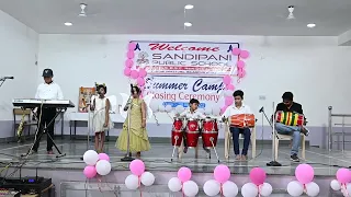 Group song - Mai pariyo ki raani ( SUMMER CAMP 2022 CLOSING CEREMONY )