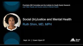 Social (In)Justice and Mental Health