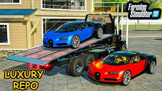 REPOING PAIR OF BUGATTI SUPERCARS! | RAVENPORT REPO | FS22