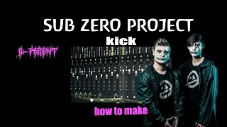 HOW TO MAKE SUB ZERO PROJECT KICK | HARDSTYLE 2023 | D-FERENT