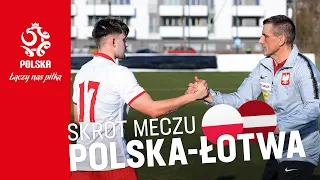 EL. ME U-19: Skrót meczu 🇵🇱 Polska - Łotwa 🇱🇻