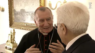 Il Presidente Mattarella incontra i Cardinali italiani di nuova nomina
