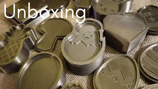 Unboxing New 3D Printed Bath Bomb Molds from Cada Molds