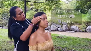 MARTHA ♥ PANGOL, SPIRITUAL CLEANSING with OX EYES STONES, & HEAD MASSAGE, HAIR BRUSHING, ASMR,