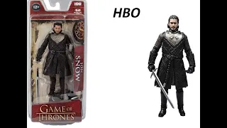 Распаковка и обзор Джона Сноу, из сериала Игра ПрестоловGame of ThronesMcFarlane ToysUnboxing