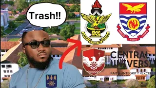 Legon (UG)Is The Best University In West Africa-DKB Shades KNUST, UCC And Central University