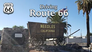 A Drive on Route 66 in Needles, California