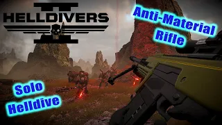 Helldivers 2 - The AMR Destroys The Automatons (Solo Helldive) (Mostly Clear) (No Deaths)