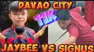 11k DAVAO CITY 🎱 JAYBEE SUCAL vs SIGNUS 05-27-2024