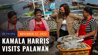 Kamala Harris makes historic trip to Palawan: ‘We are committed to you’