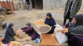 " Grandmother and Farideh's Experience of Local Cooking with Pistachios and Wheat"