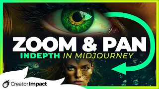 Midjourney ZOOM OUT & PAN: In-depth Midjourney AI Tutorial (v5.2)