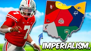 Ohio College Football Imperialism | Last Team Standing in Ohio Wins!! (NCAA Football 23)