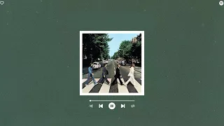 the beatles - here comes the sun (sped up & reverb)