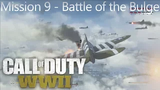 Call of Duty: WW2 - Mission 9 Battle of the Bulge - Campaign Playthrough COD WW II [Full HD]