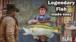 All Legendary FISH locations - Special Spinner and unique Fisherman Hat in red dead redemption 2