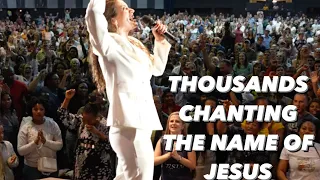 Thousands Chanting “JESUS” in South Africa