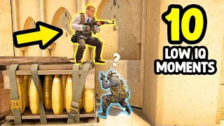 10 ridiculous LOW IQ MOMENTS! - CS:GO BEST ODDSHOTS #618