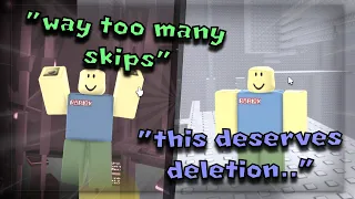 Complaining On EVERY JToH Tower With 1 Sentence... | Roblox JToH