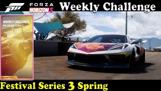 Forza Horizon 5 - Weekly Challenge Spring Forzathon with 2020 Chevrolet Corvette Stingray Coupe