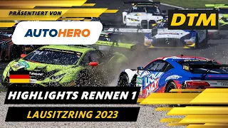 DTM Highlights präsentiert von Autohero | Lausitzring Rennen 1 | DTM 2023