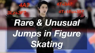 Rare & Unusual Jumps in Figure Skating