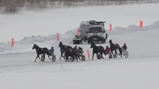 Конные бега зимние Финал Большой Ледяной Кубок ,,Ледяной кубок Чувашии’’ Чебоксары 23 02 2024