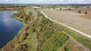 HS2 Construction - Calvert Jubilee Nature Reserve - East West Rail (EWR) - 2020-10-15