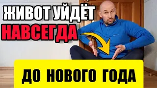 1 раз сделай и живот уйдёт навсегда до Нового Года