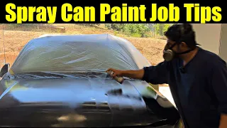 Get The Perfect Spray Can Paint Job Every Time - Tips And Tricks