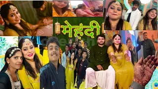 Vlog || Mehendi💚 || sangeet || apni shadi 💕