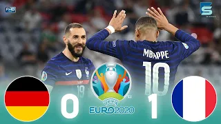 ملخص مباراة فرنسا 1-0 المانيا 💥 | يورو 2020 | حفيظ الدراجى | FHD