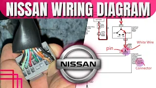 Read and Analyze NISSAN Wiring Diagram & Find Connector, Pins, Wires on the Car #nissan #wiring