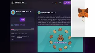 CRYPTO AIRDROP CAKE NFT 2022 | TRUSTPAD + CAKE CLAIM TOKEN 500$ ✅My referral link 👇