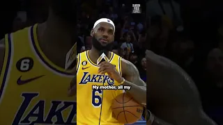 LeBron James Emotional Speech After Becoming The NBA's All-Time Leading Scorer #shorts #scoringking