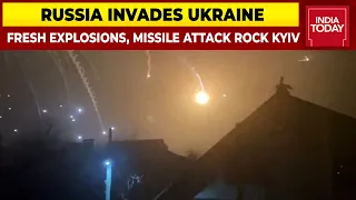 Fresh Explosions, Missile Attack Rock Kyiv, 2 Russian Aircraft Shot Down Near Kyiv, States Ukraine