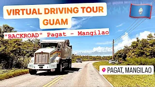 Guam's "Back Road" Pagat - Mangilao 4K Virtual Driving Tour