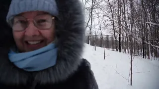 Видеозарисовка Московская зима 2024