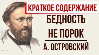 Бедность не порок. Краткое содержание