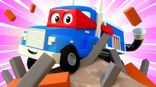 Carl der Super Truck - Der Müllverbrennungslastwagen - Lastwagen Zeichentrickfilme für Kinder 🚓 🚒