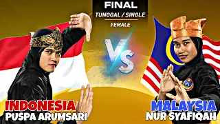 EMAS Pertama Indonesia Kejuaraan Dunia | Indonesia vs Malaysia | Final Tunggal Putri