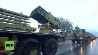 Serbian Military Parade 2014 Hell March 2  and russia