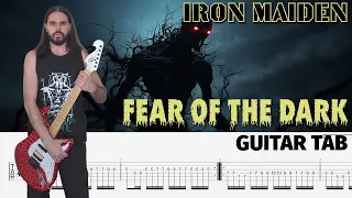 Iron Maiden - Fear of the Dark | Guitar Tab Playthrough