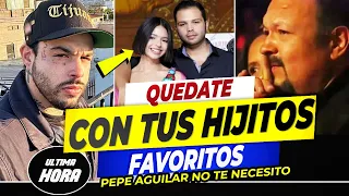 😤¡LO DETESTA! Hijo de Pepe Aguilar NO QUIERE SABER NADA DE SU PADRE están DISTANCIADOS🔥🔥