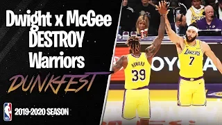 Dwight Howard x JaVale McGee DESTROY the Warriors - Full Highlights 13/11/2019