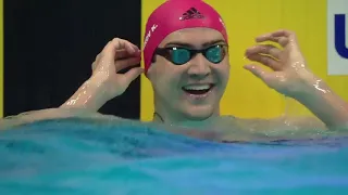 Kliment Kolesnikov 50 Back World Record 23.80 - Budapest 2021 EC Men's 50m Backstroke Final