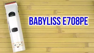 Распаковка BABYLISS Е708PE