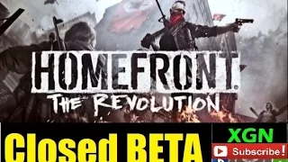 Homefront the Revolution Closed Beta gameplay, co-op missions on Xbox One