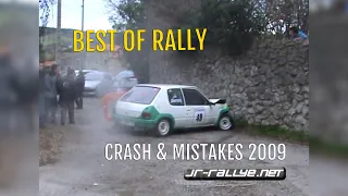 Best of Rally Crash & Mistakes 2009 | Part 2 | @JR-Rallye